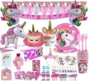 Unicorn Theme Party Supplies