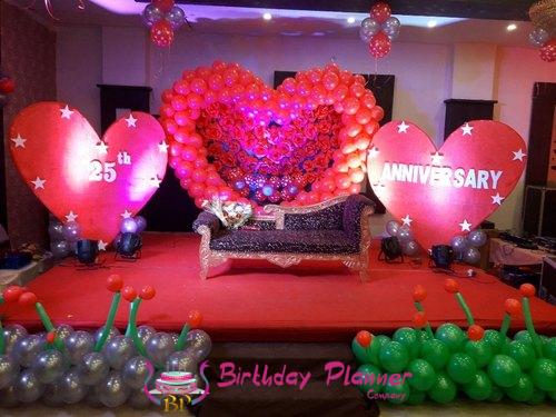 See Red Theme Party PLanner