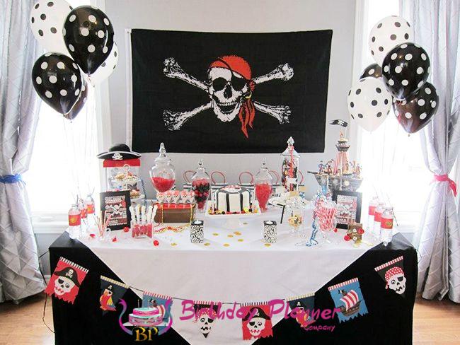Pirate Bash Theme Birthday Decoration