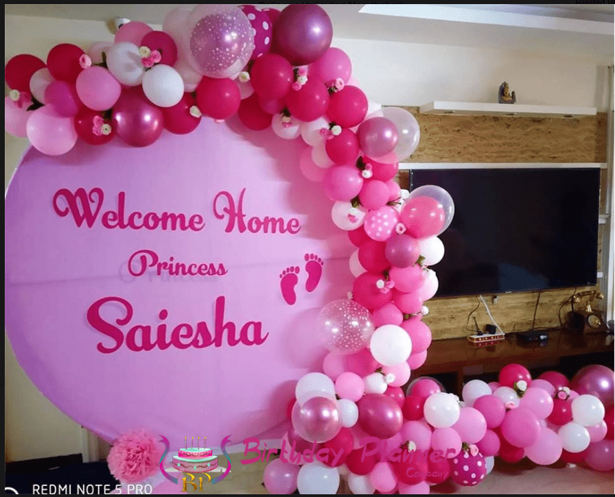 Baby Welcome Party Decoration Ideas in Delhi NCR, Faridabad, Noida
