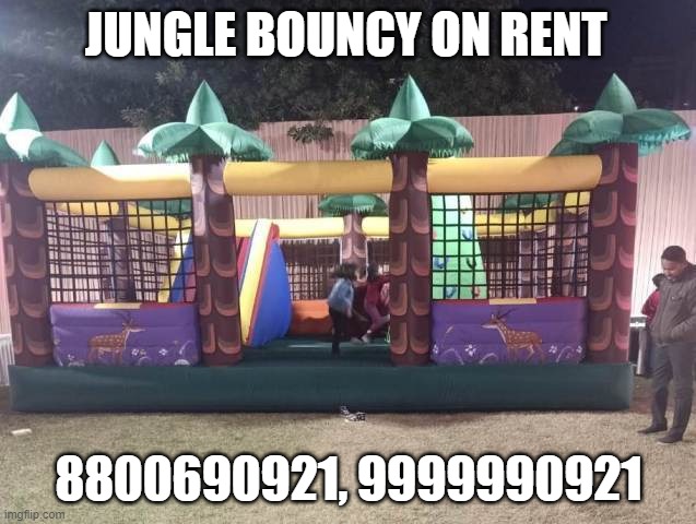 Jungle Bouncy On Rent