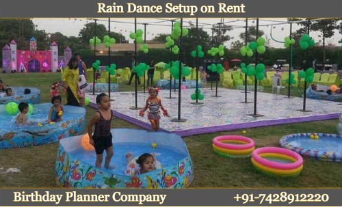 Rain dance setup on rent
