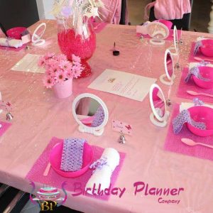 Pamper party theme